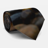 Natte steentjes Stropdas (Opgerold)