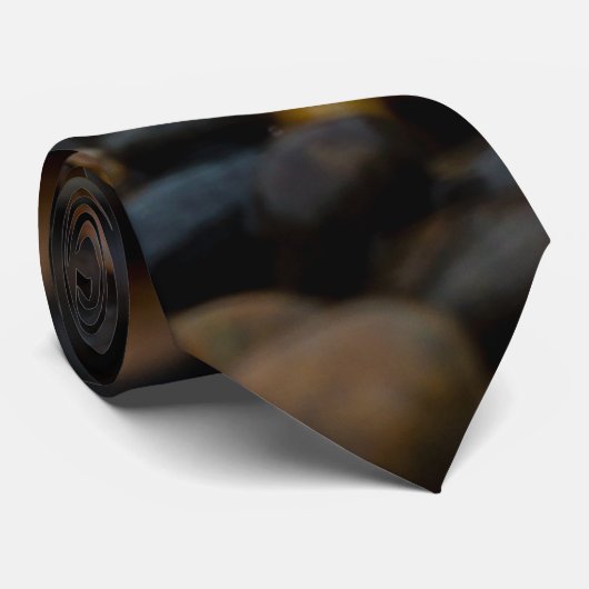 Natte steentjes Stropdas (Opgerold)