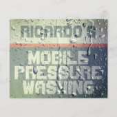 Natte textuur van de navel flyer (Voorkant)