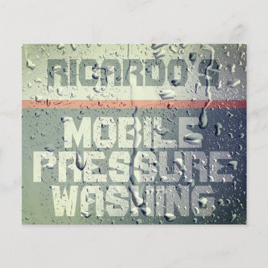 Natte textuur van de navel flyer (Voorkant)