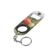 natte tomaten op wijnstokken mini flessenopener (Achterkant Gekanteld)