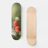 natte tomaten op wijnstokken persoonlijk skateboard (Voorkant)
