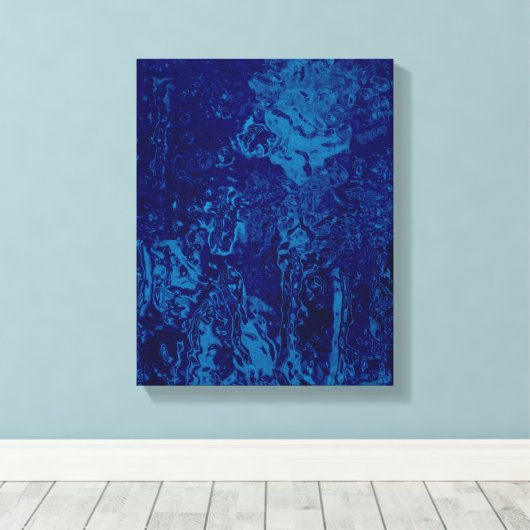 Natte ventilator - Wrapped Canvas Afdruk (Insitu (Houten vloer))