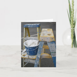 natte verf bedankkaart