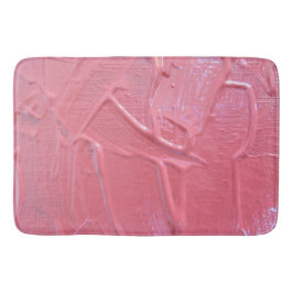 Natte verf druipt roze textuur badmat