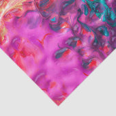Natte verf kleurrijk abstract kunstpalet tissuepapier (Detail)