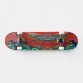 Natte verf persoonlijk skateboard (Horizontaal)