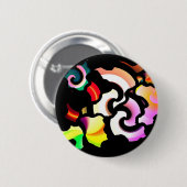 Natte verf ronde button 5,7 cm (Voorkant /achterkant)