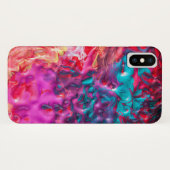 Natte verfkleurige abstracte kunstpaletdraai Case-Mate iPhone case (Achterkant (horizontaal))