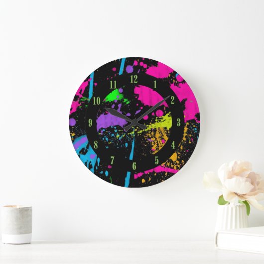 Natte verfrek Kleurenschouderwand Grote Klok (Huis)