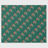 "Natte vrij" forel- en vulpapier Cadeaupapier (Vlak)