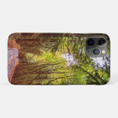 Natte weg door groene bomen in herfst Humboldt Case-Mate iPhone Case (Achterkant (horizontaal))
