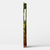 Natte weg door groene bomen in herfst Humboldt Case-Mate iPhone Case (Achterkant / Links)