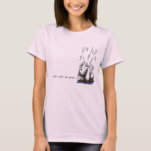 Natte wikkel t-shirt (Voorkant)