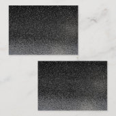 Natte zwarte asfaltachtergrond visitekaartje (Voorkant / Achterkant)