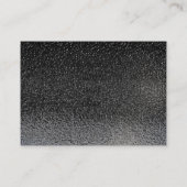 Natte zwarte asfaltachtergrond visitekaartje (Achterkant)