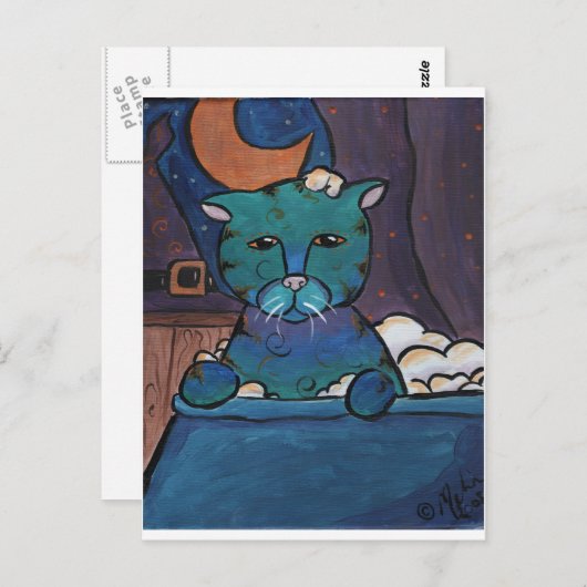 NatteCat Briefkaart (Voorkant / Achterkant)