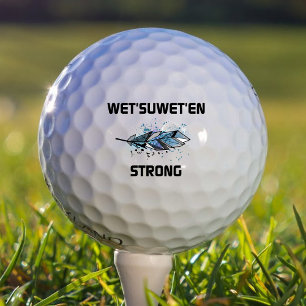 Natte'suwet'en Strong Horizontale Kleur van de Vee Golfballen