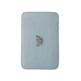 Nattier-blue Angel – Coat of arms – Emblem Badmat