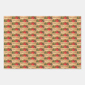 Nattiviteitspin- en pijnboomkwekerijen inpakpapier vel (Voorkant 3)