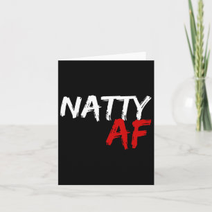 Natty Af Grappige Bodybuilder Bodybuilding Workout Kaart