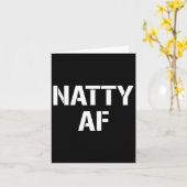 Natty AF Natuurlijke Bodybuilding Geschenken Manne Kaart (Gele Bloem)
