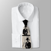 Natty, de scherp geklede man druk uit 1920 stropdas (Gebonden)