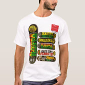 NATTY DREAD MANNEN T-SHIRT (Voorkant)