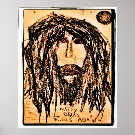 natty dread rijdt weer poster (Voorkant)
