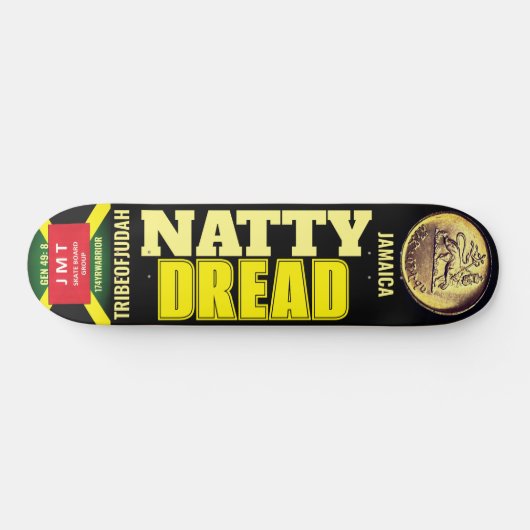 NATTY DREAD TRIBE OF JUDAH Skateboard (Horizontaal)