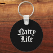 Natty Life Natural Bodybuilding Workout Sleutelhanger (Voorkant)