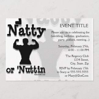 Natty of Nuttin Logo Draag Kaart