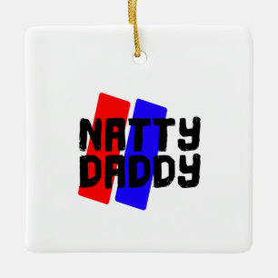 Natty papa keramisch ornament