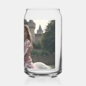 Natu Unicorn drink glas (Achterkant)