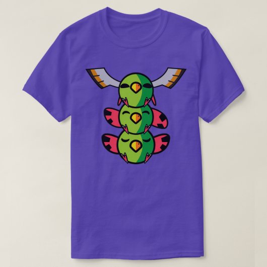Natu Xatu Totem Pole T-shirt (Design voorkant)