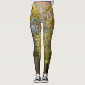 Natur pur Wald grün Baum Pflanzen Leggings (Voorkant)