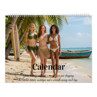 Natural Beach Calendar 2026 – Elegant & Playfull Kalender
