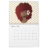 Natural Beauty Collectie | Polka dots kalender (Feb 2026)