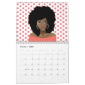 Natural Beauty Collectie | Polka dots kalender (Jan 2026)