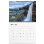 Natural Beauty Waterfall Calendar Kalender (Mar 2026)