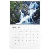 Natural Beauty Waterfall Calendar Kalender (Feb 2027)