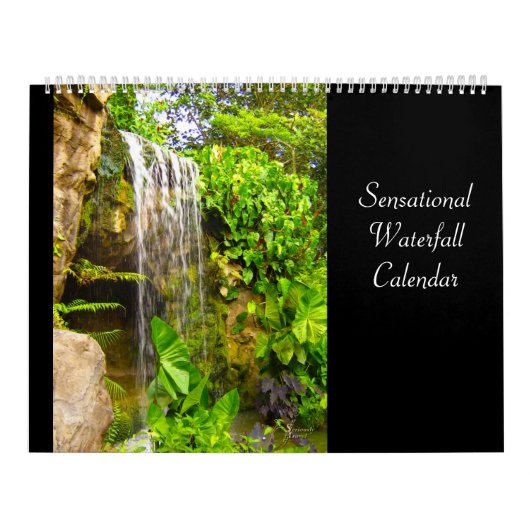 Natural Beauty Waterfall Calendar Kalender (Hoes)