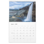 Natural Beauty Waterfall Calendar Kalender (Mar 2027)