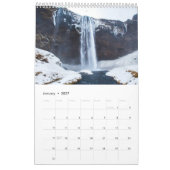 Natural Beauty Waterfall Calendar Kalender (Jan 2027)