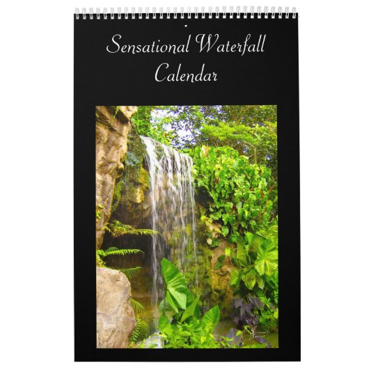 Natural Beauty Waterfall Calendar Kalender (Hoes)