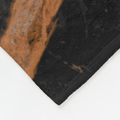 natural black emperador marble texture background  fleece deken (Hoek)