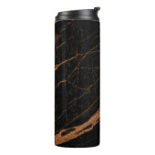 natural black emperador marble texture background thermosbeker (Gedraaid links)