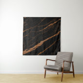natural black emperador marble texture background wandkleed (In situ)