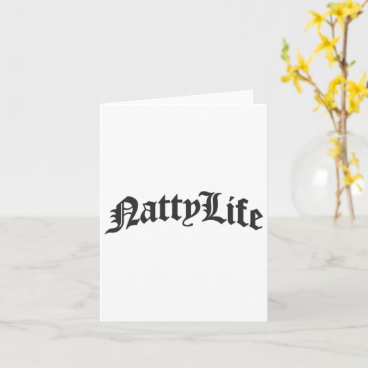 Natural Bodybuilding All Natty Life Gym  Kaart (Gele Bloem)