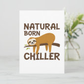 Natural Born Chiller Bedankkaart (Staand voorkant)